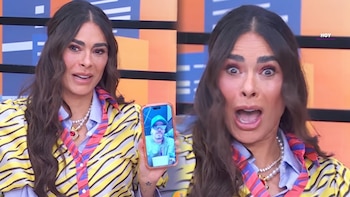 Novio de Galilea Montijo expone detalles de su vida íntima y la pone nerviosa en pleno programa