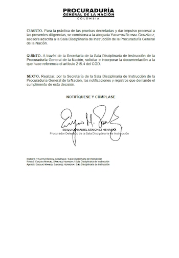 El ministro Antonio Sanguino podría haber infringido la ley colombiana al dar declaraciones que se interpretan como apoyo al candidato Iván Cepeda el 31 de mayo - crédito Procuraduría