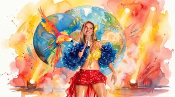 Karol G sumó dos nuevas fechas a su gira en Colombia - crédito VisualesIA