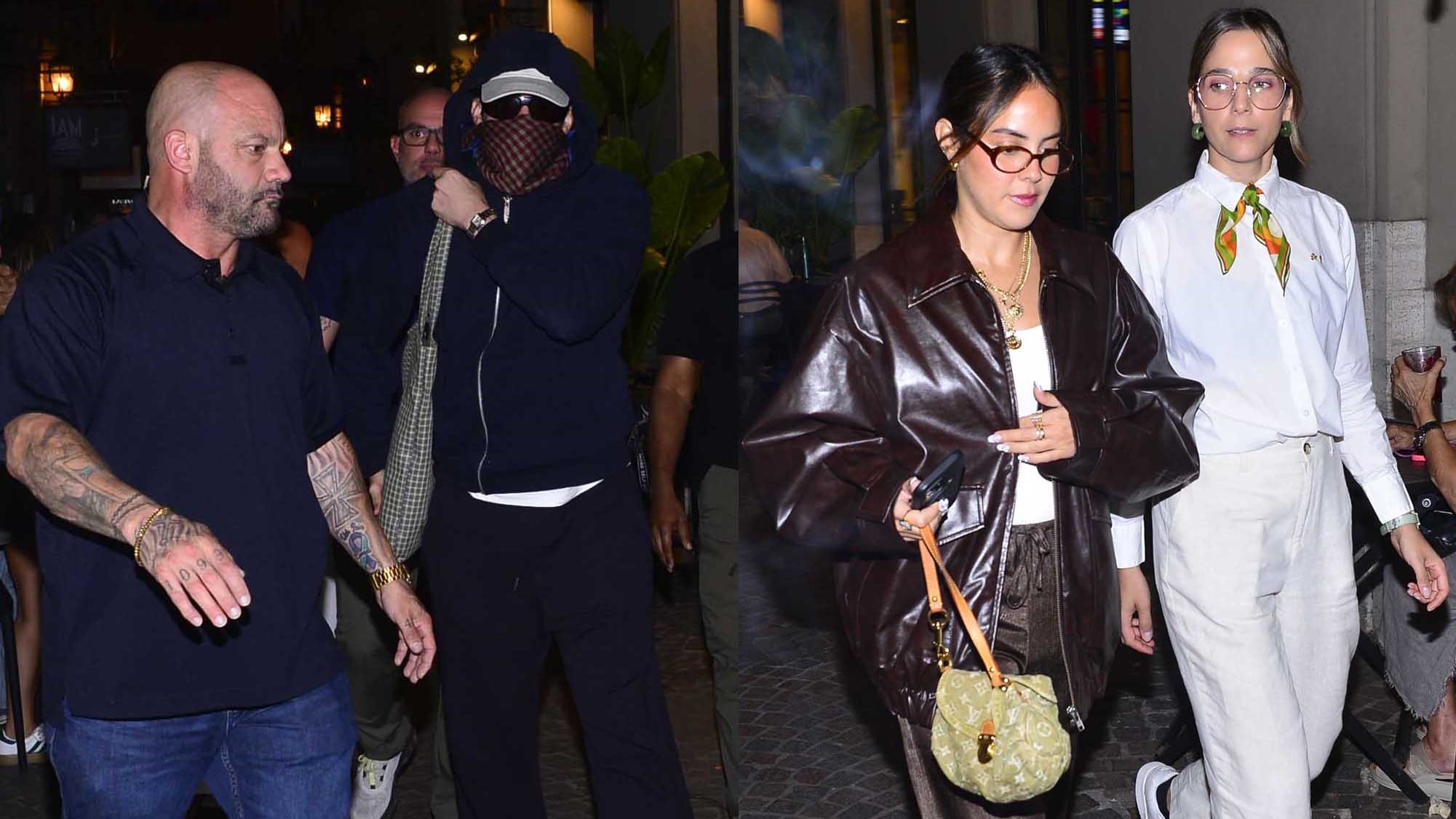 Bad Bunny y Gabriela Berlingeri cenaron en el restaurante Aramburu de Buenos Aires (RS Fotos)