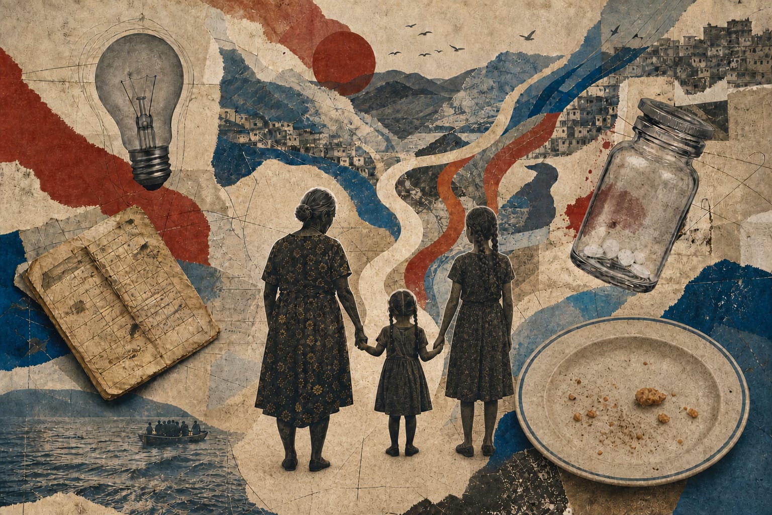 Adela Fuentes Valdés, una exmaestra de 71 años, asume la crianza de sus dos nietas en Centro Habana tras la emigración de su hija.(Imagen Ilustrativa Infobae)