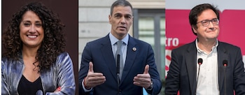 Enma López, Pedro Sánchez y