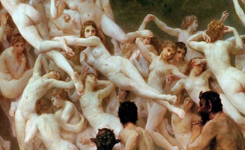 Les Oréades, del pintor francés