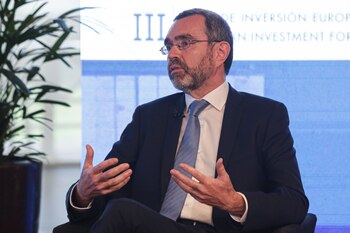 El presidente ejecutivo del banco