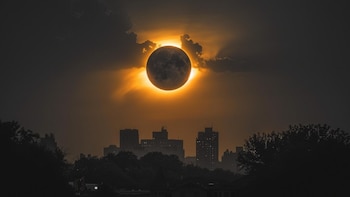 El eclipse del 8 de