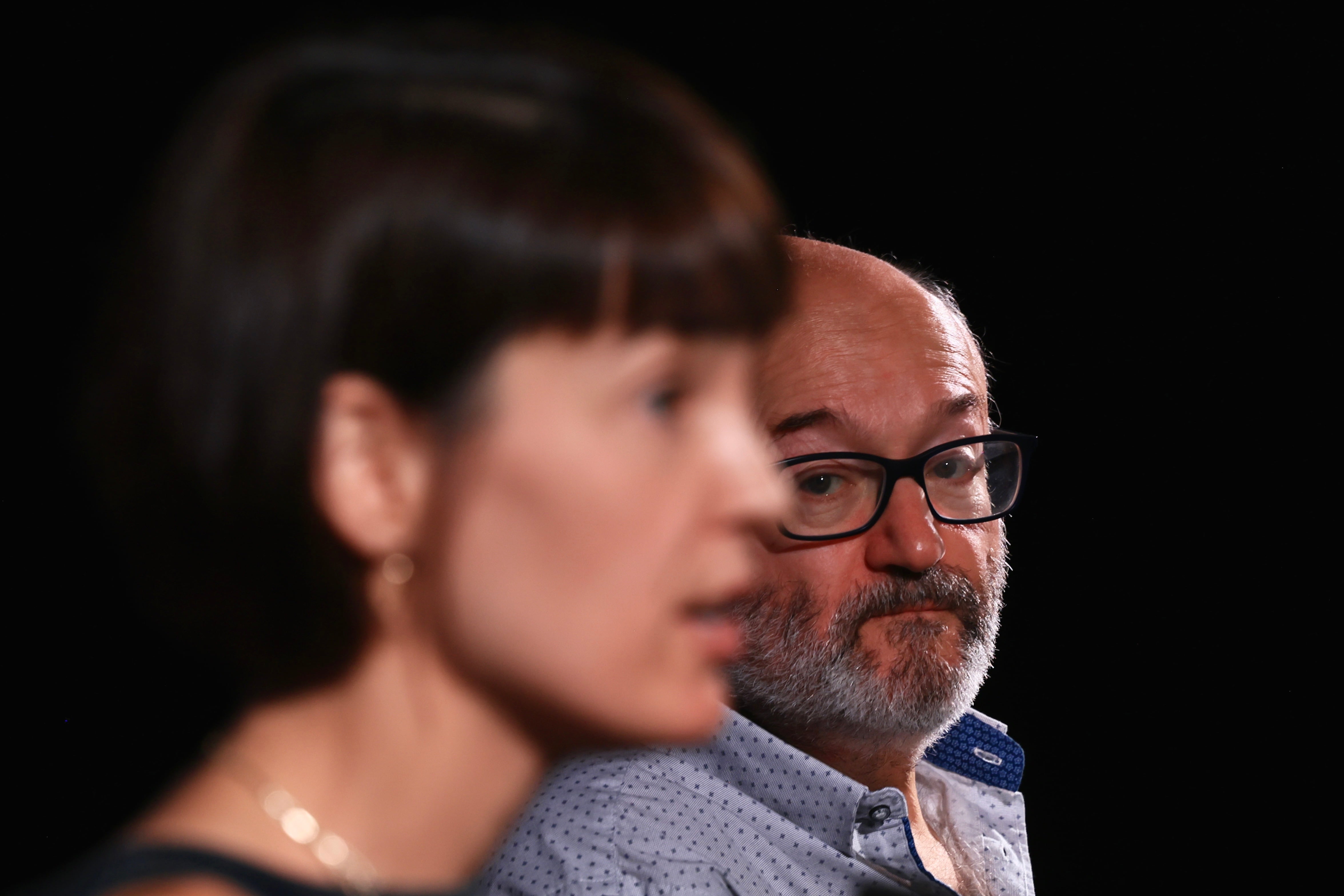 José Luis Rebordinos y Maialen Beloki presentaron los últimos detalles del Festival de Cine de San Sebastián en una rueda de prensa