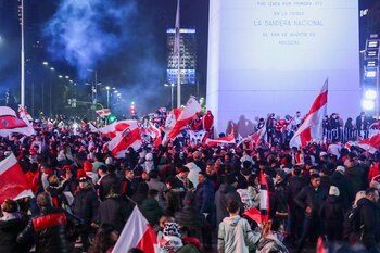 El primer gol del partido