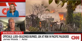 James Woods contó que recientemente