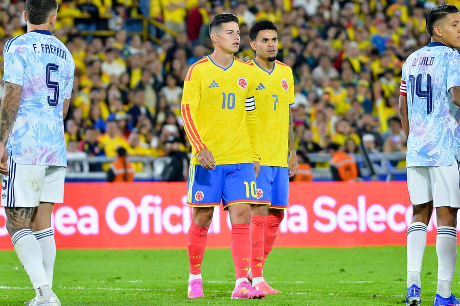 Lorenzo aclaró que James Rodríguez y Juan Fernando Quintero no fueron titulares ante Costa Rica por una decisión física y por los tiempos de incorporación al plantel - crédito Lina Gasca/Colprensa
