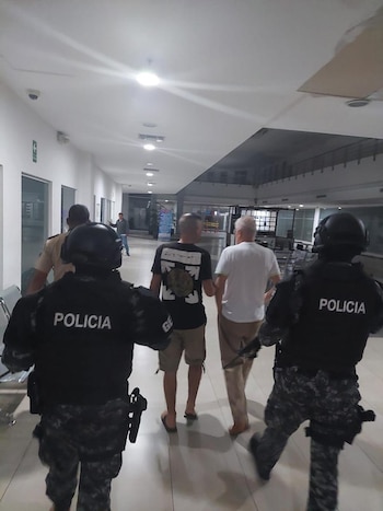 Momento de la deportación de