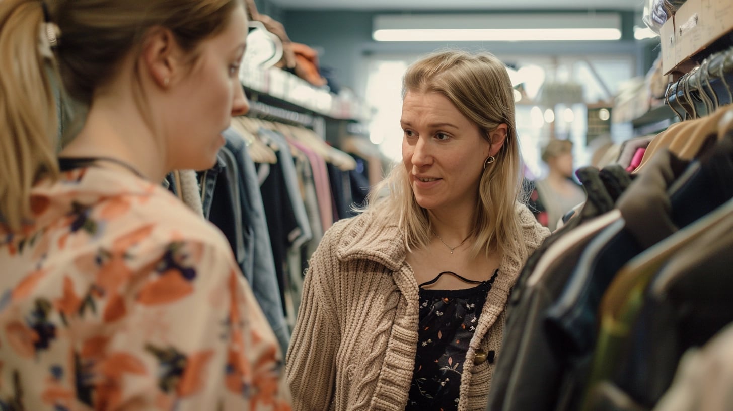 Por iniciativa de una amiga, salieron a comprar ropa y su angustia comenzó a crecer (Imagen Ilustrativa Infobae)