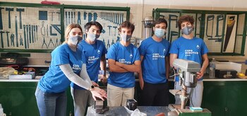 El equipo riojano estuvo integrado