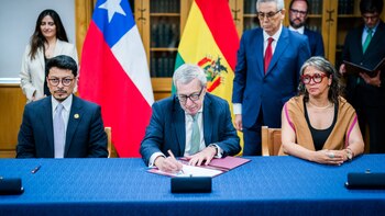 El canciller Alberto van Klaveren