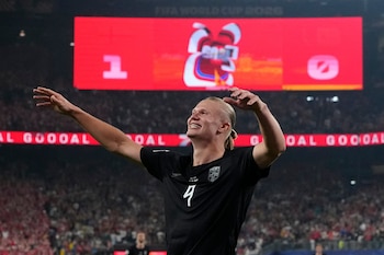 El listado de Forbes Argentina reúne a figuras de Europa y Asia como Erling Haaland, Mohamed Salah, Sadio Mané y Neymar (AP Foto/Frank Franklin II)
