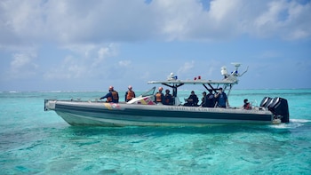 Barco encallado - San Andrés - SAE