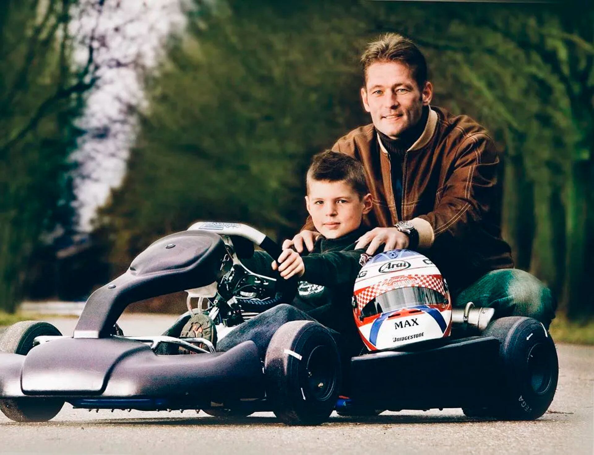 Verstappen recuerda sus inicios en el karting y el papel fundamental de su padre en la preparación de los karts