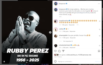 Murió el cantante Rubby Pérez