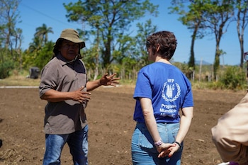 El sistema MIRA permite la detección temprana de plagas, sequías y exceso de humedad, fortaleciendo la capacidad de respuesta del sector agrícola salvadoreño. ( Cortesía: Viceministro Óscar Domínguez)