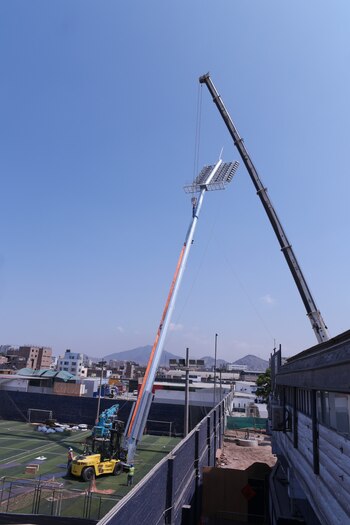 Proceso de remodelación del estadio