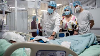 Trasladan a una de la