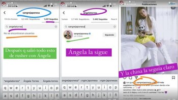 La capturas de Juariu reflejando