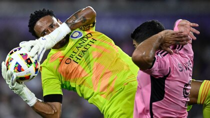 Pedro Gallese ahogó el grito de gol a Luis Suárez con espectacular atajadón en Orlando City vs Inter Miami por MLS 2024