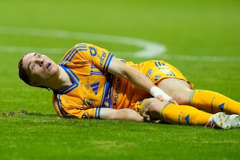 El jugador de los Tigres había sido convocado por la Selección de Canadá, pero sufrió una lesión en su último partido. (AP Foto/Fernando Llano)