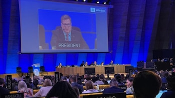 El titular de Cultura y Deportes de Guatemala sostuvo ante los países reunidos en París que se deben fortalecer capacidades locales y ampliar oportunidades para resguardar tradiciones, conocimientos y prácticas, según la comunicación oficial (Foto cortesía Gobierno de Guatemala)