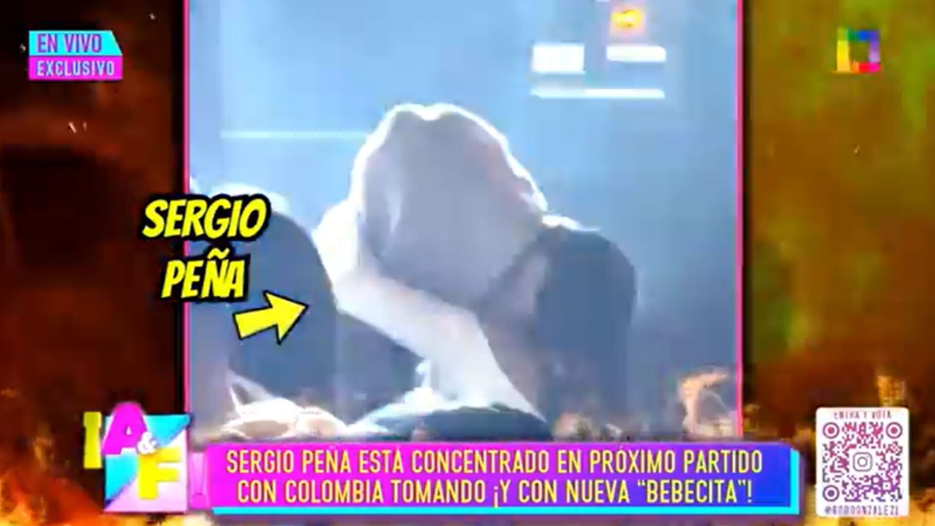 El mediocampista de la ‘Blanquirroja’ generó polémica tras difundirse imágenes donde aparece bailando y besando a una joven en pleno concierto. (Willax)