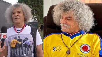 El “Pibe” Valderrama sorprendió recordando