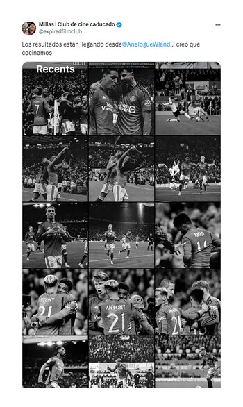 Las imágenes inéditas del triunfo de Manchester United a Liverpool