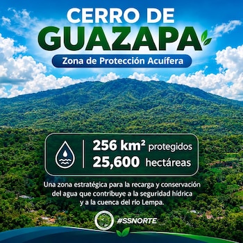 La comuna celebró la medida de resguardo ambiental (Imagen cortesía: Distrito de Guazapa, San Salvador Norte)