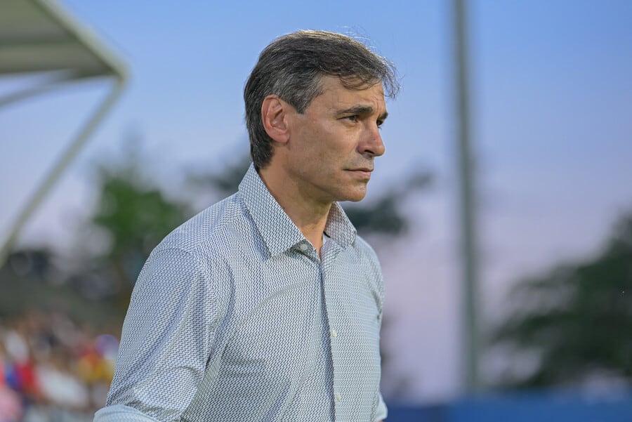 El técnico argentino explicó que Millonarios aún pelea por la clasificación al grupo de los 8-crédito Andrés López/Colprensa