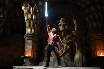 Nicholas Galitzine en una escena de 'Masters of the Universe'