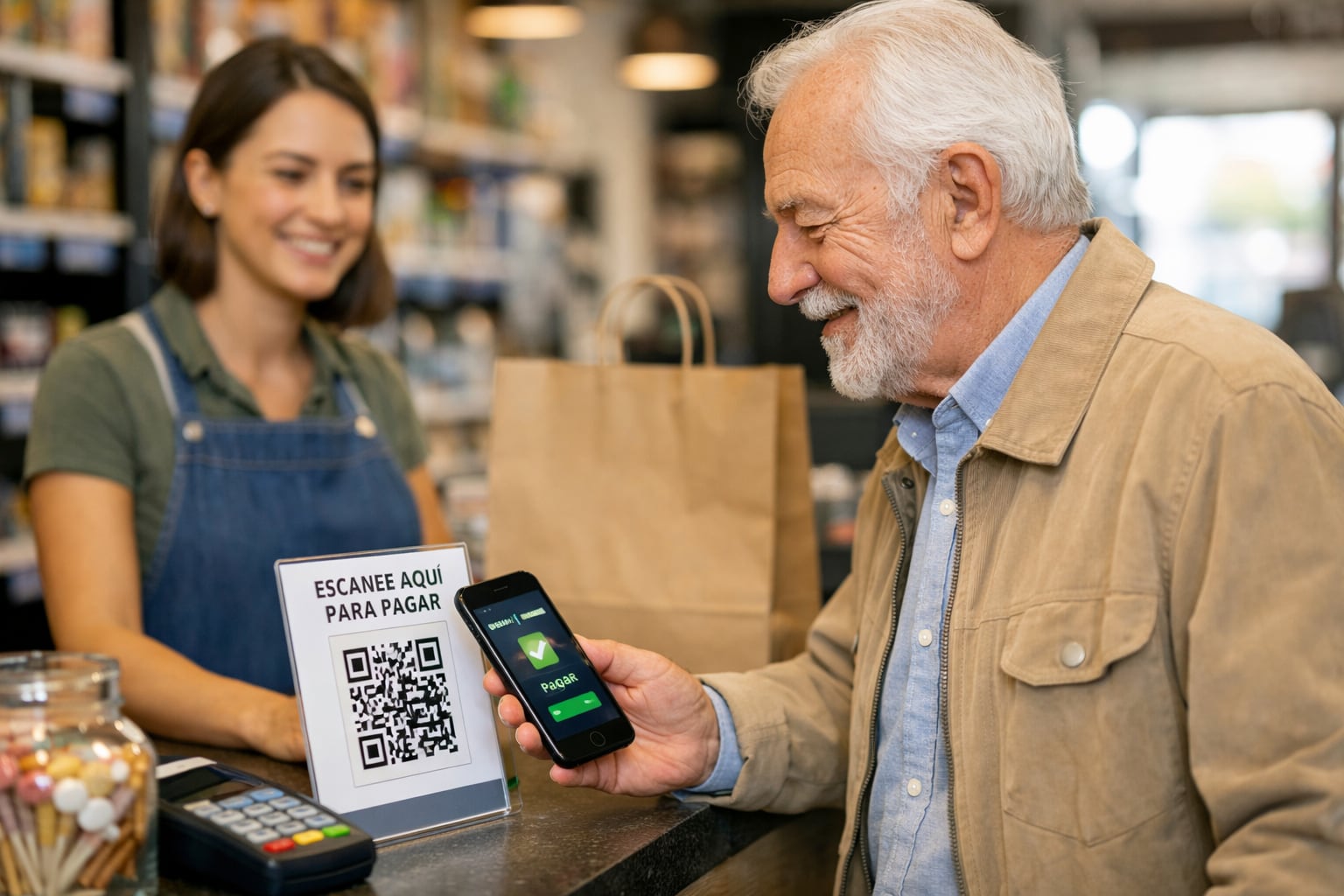 Tres de cada cuatro adultos mayores prefiere usar medios de pago digitales en lugar de efectivo