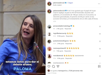 Valencia también cuestionó que Iván