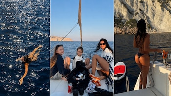 Zaira Nara, entre la calma de Ibiza y la unión familiar: primos que se extrañan, sol y deportes náuticos