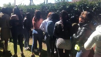 Fiesta clandestina en González Catán: