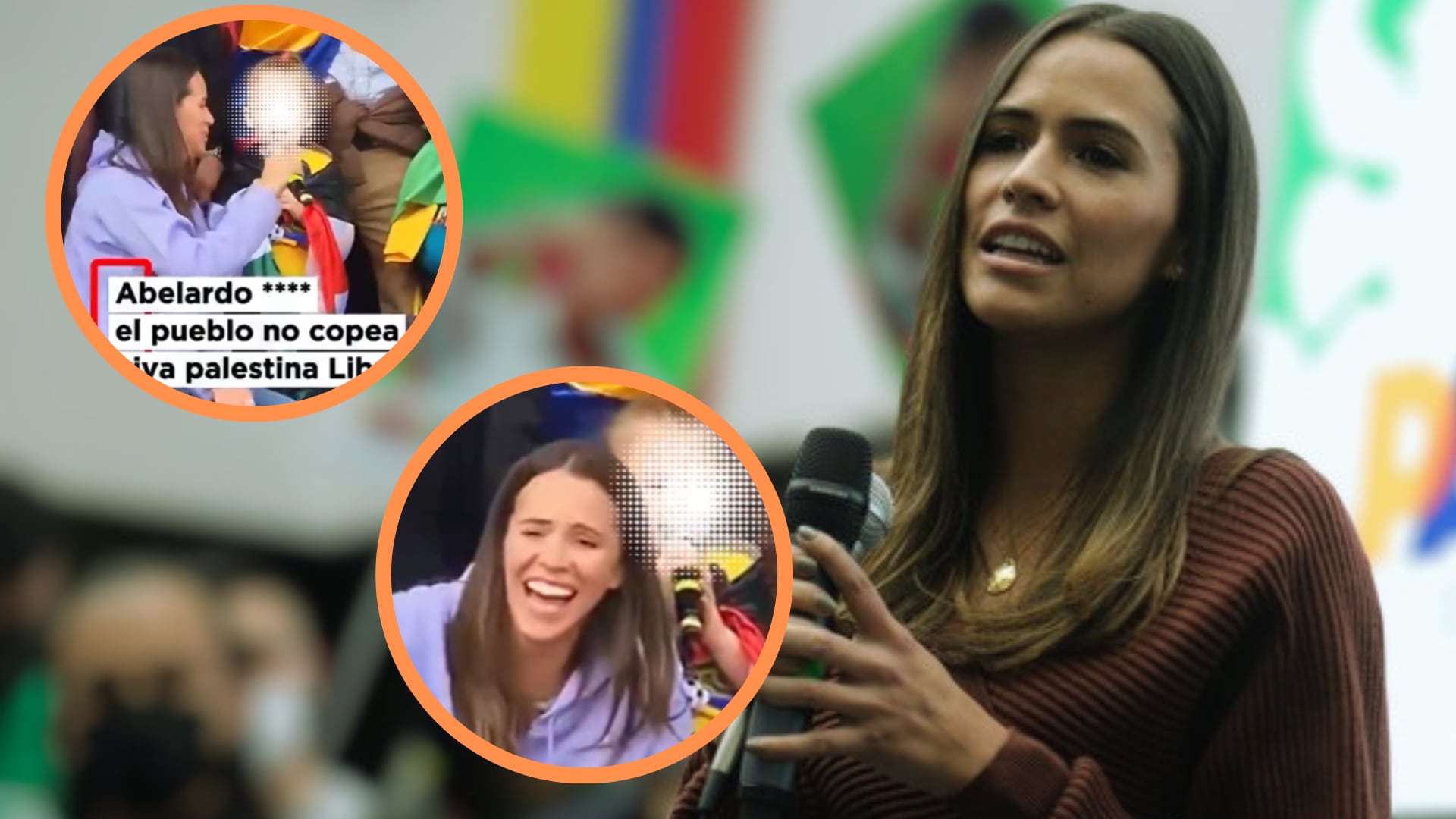 Mafe Carrascal se defendió tras señalamientos por presunta instrumentalización de una menor de edad - crédito Colprensa - captura @red.de.noticias.d/TikTok