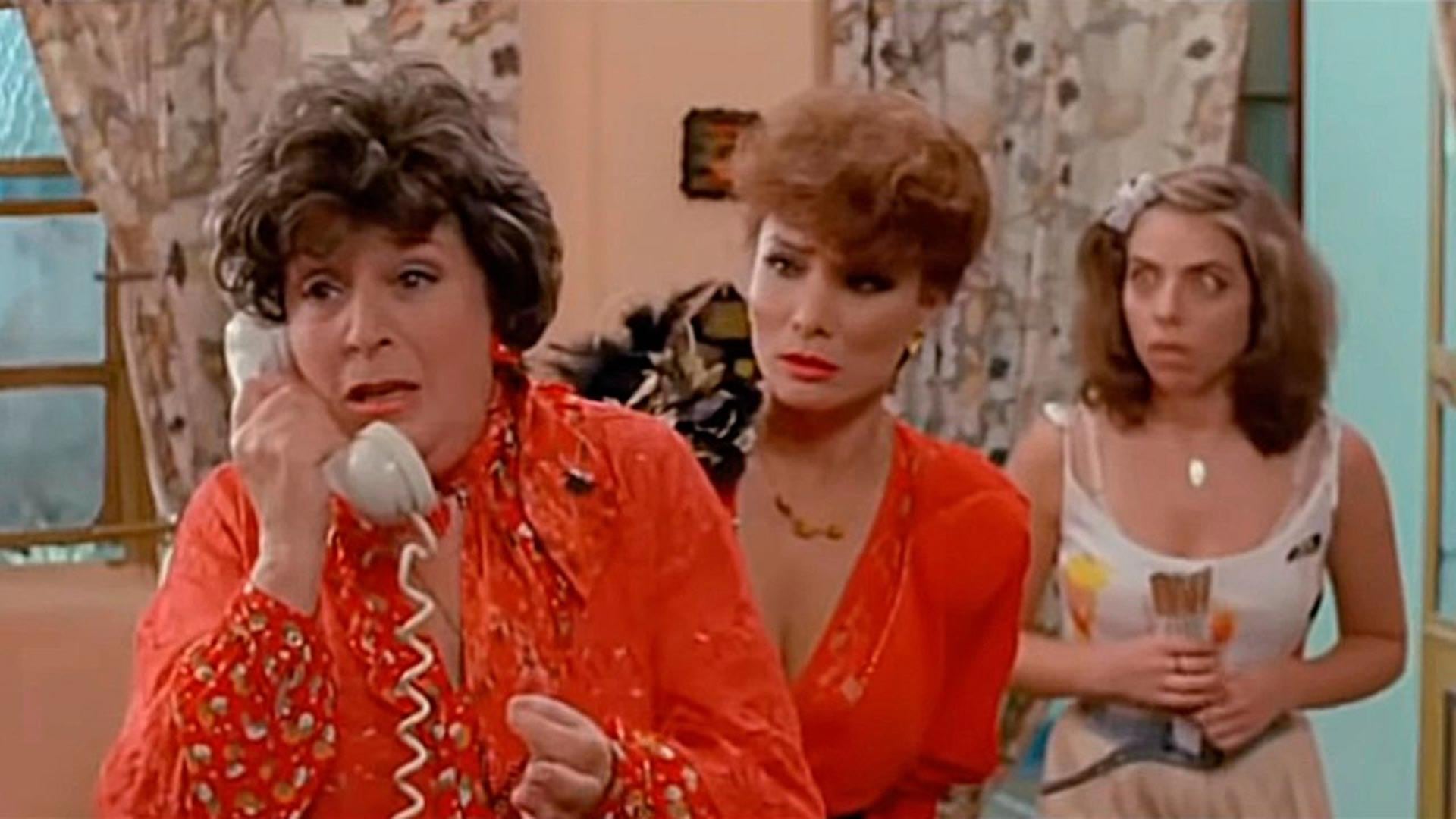 China Zorrilla, Betiana Blum y Andrea Tenuta en Esperando la carroza (Captura)