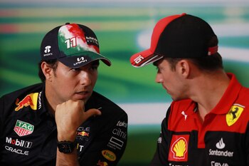 Checo Pérez vs Charles Leclerc