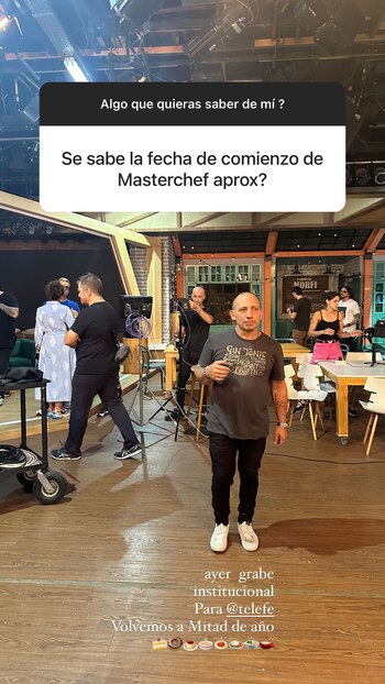 "Volvemos a mitad de año",