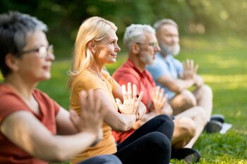 Una sesión de meditación (Shutterstock)