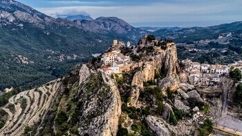 El Castell de Guadalest, Alicante.