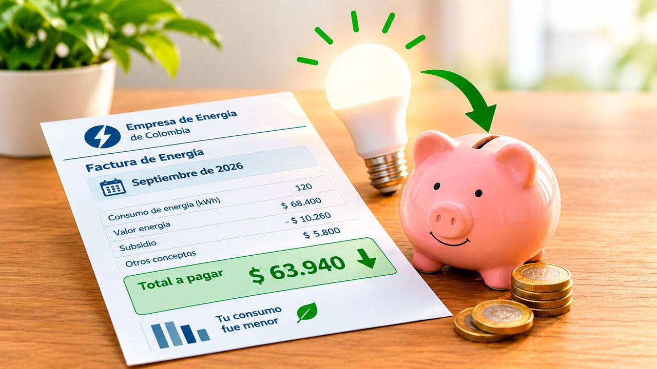 Los hogares y empresas que reduzcan más del 10% de su consumo mensual de energía reciben descuentos de hasta 40% en la factura - crédito Presidencia de la República
