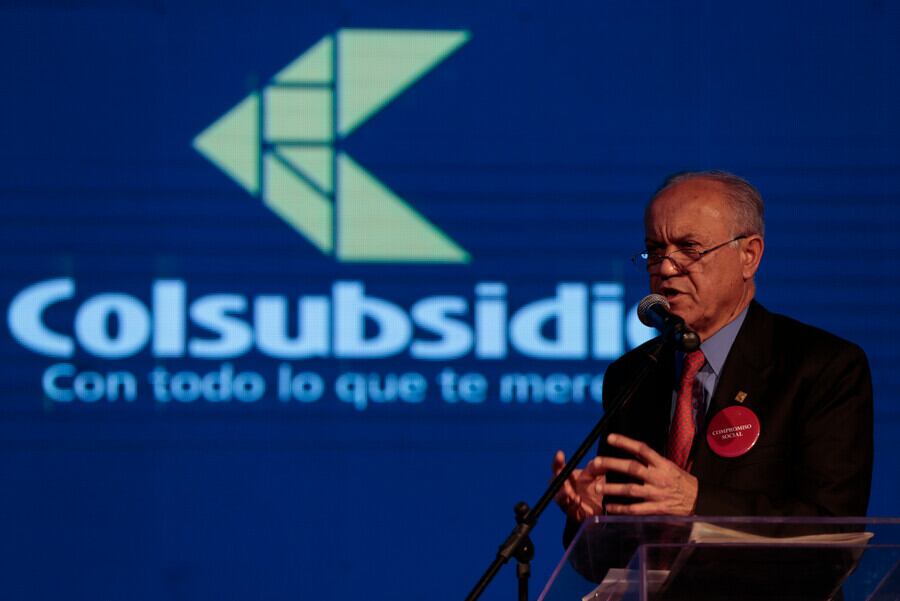 Luis Carlos Arango Vélez, director general de Colsubsidio. - crédito Colprensa / Juan Páez