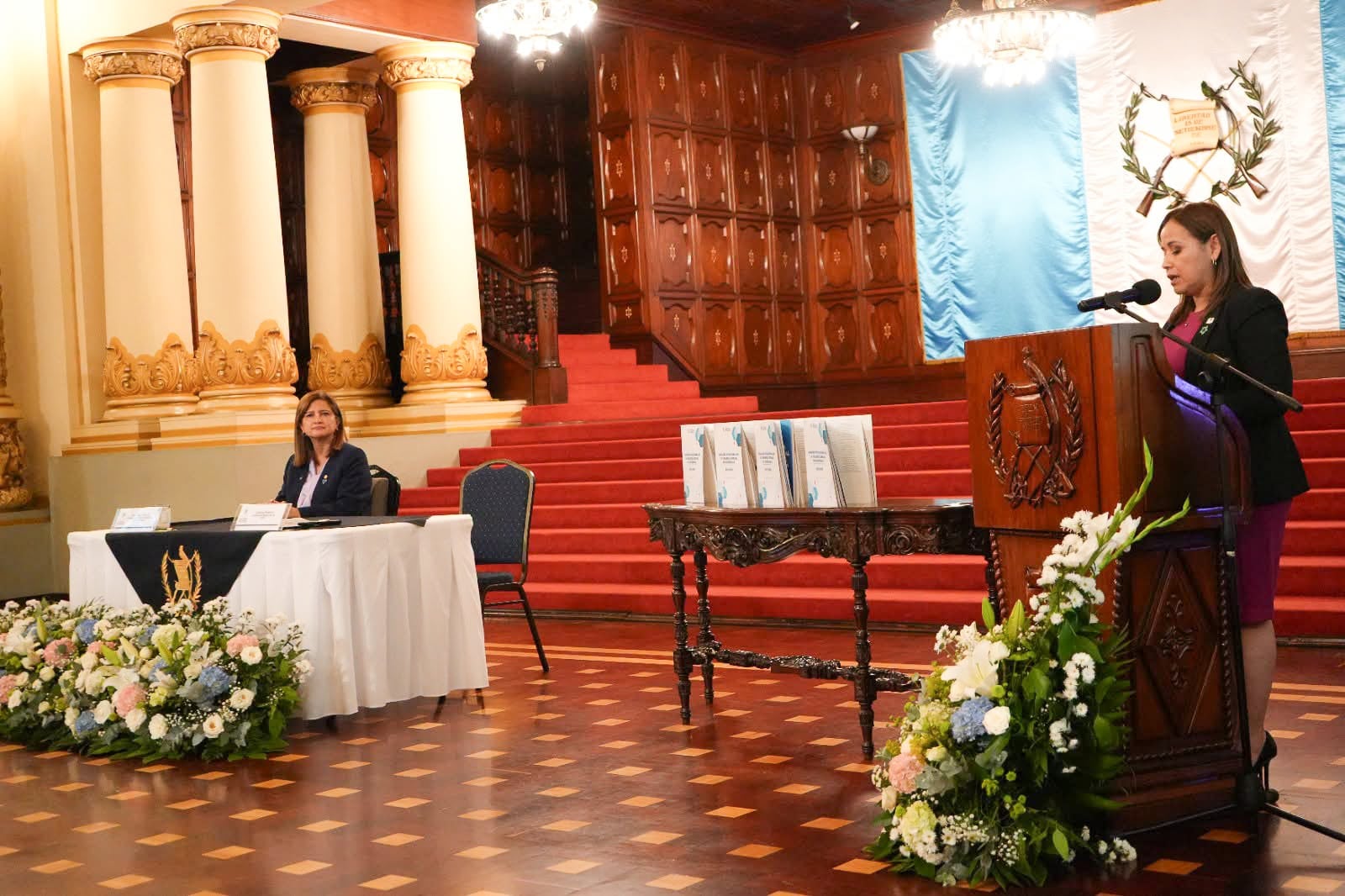 Autoridades guatemaltecas presentan el informe sobre el análisis situacional de la violencia sexual en el país para el periodo 2020-2025. (SVET Guatemala)