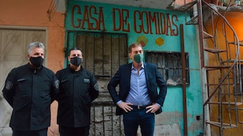 Santilli en la Villa 31