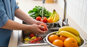 Separar, limpiar y cocinar los