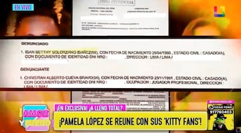 “Sigo curando ese dolor”: hija de Pamela López se quiebra al hablar de Christian Cueva. Captura: Amor y Fuego.